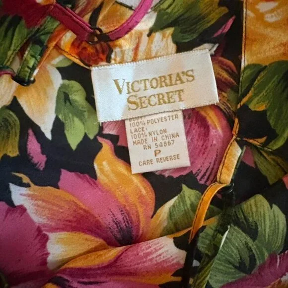 Gold Label Victoria’s Secret Floral Lace Slip XS/S - Picture 5 of 11